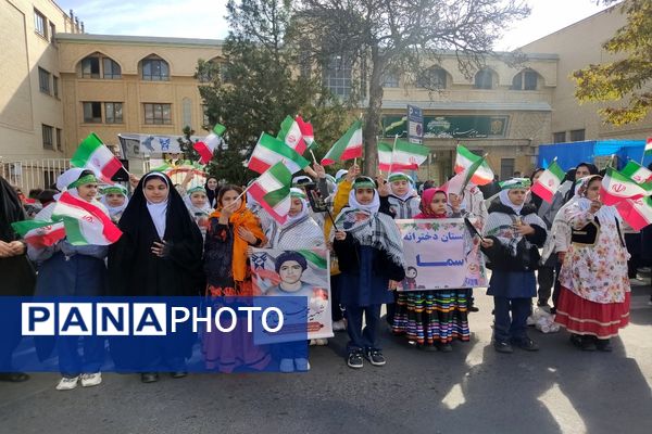 حماسه باشکوه یوم ا... ۱۳ آبان در استان اردبیل 