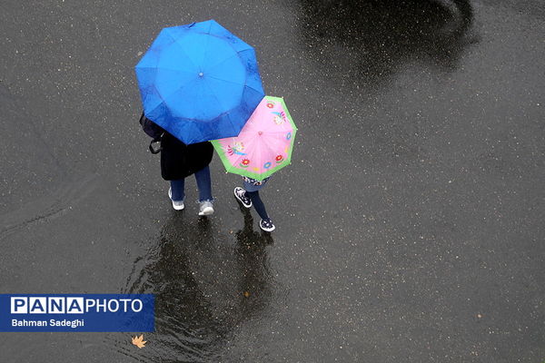 باران پاییزی تهران