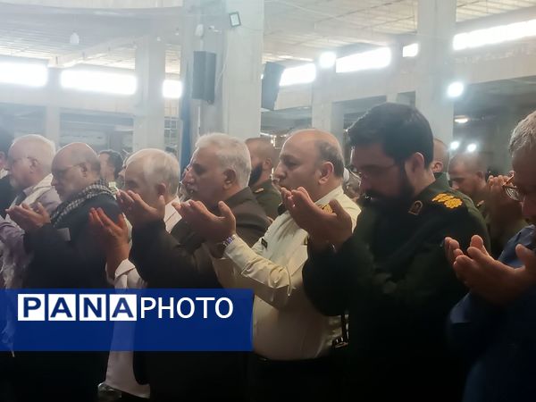 نماز جمعه با حضور پرشور مردم ولایتمدار نیشابور 