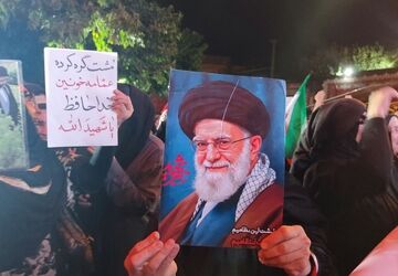 اجتماع بزرگ گرامیداشت رهبر شهید در میدان ابوذر