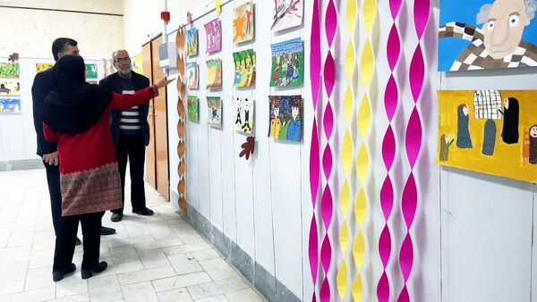 افتتاح نمایشگاه نقاشی کودک در شیروان 