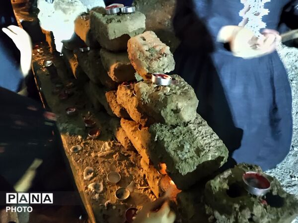 عزاداری مردم  اکباتان و آموزش و پرورش منطقه ۵ تهران