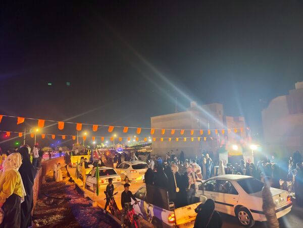 کاروان شادی جشن نیمه شعبان در بوموسی 