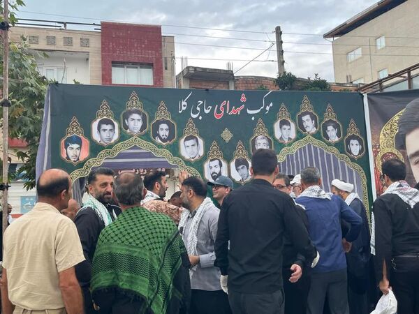 پیاده‌روی اربعین حسینی در محمودآباد