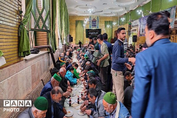 مراسم عزاداری شهادت امام جعفر صادق علیه السلام در حسینیه شهربار