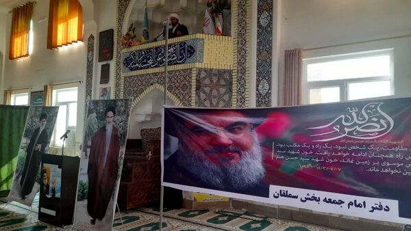 برگزاری آئین عبادی،سیاسی نماز جمعه در شهر قاضی 