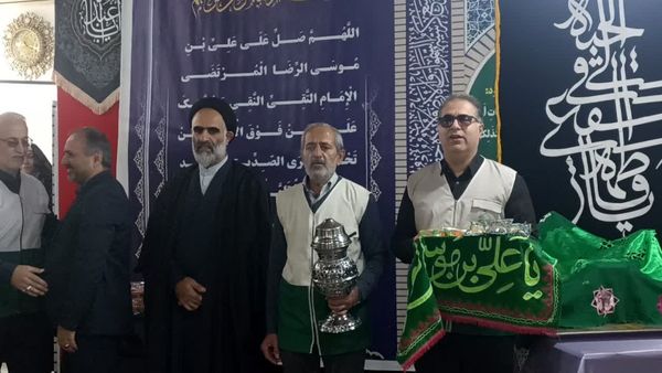 رونمایی از ماکت صحن انقلاب حرم رضوی در محمودآباد