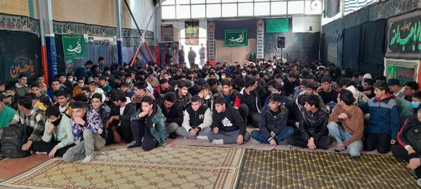  مراسم عزاداری وفات حضرت ام البنین در هنرستان محمودیه خیامی 11