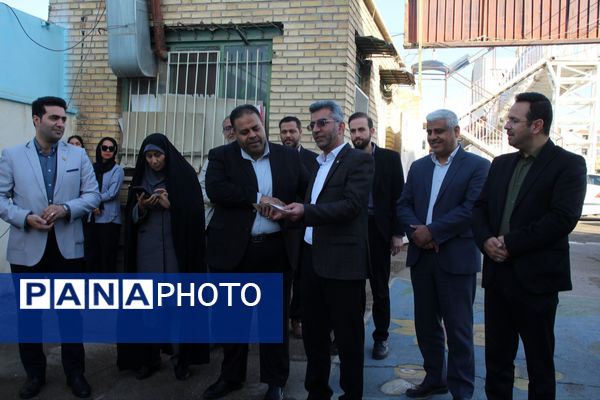 آیین جشن عاطفه‌ها در دبستان ولایت سمنان 