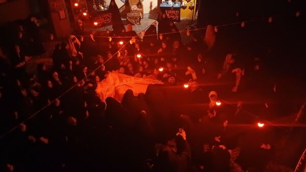 اعتکاف دانش‌آموزی مسجد موسی بن جعفر شهر دولت آباد ویژه دختران