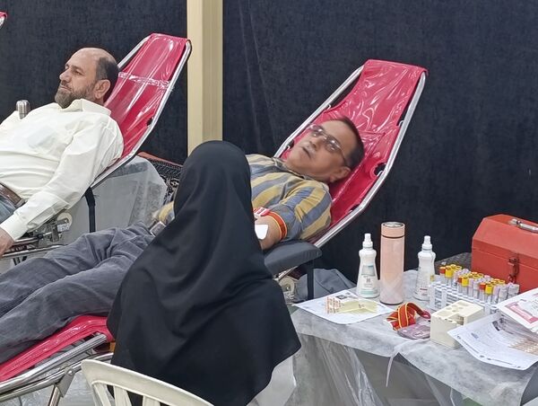 استقبال چشمگیر فراشبندی‌ها از اهدای خون؛ ۱۲۰ واحد خونی در یک روز جمع‌آوری شد