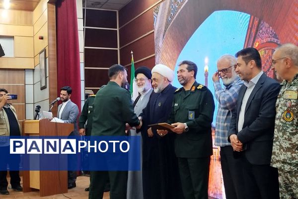 مراسم تکریم و معارفه فرمانده سپاه ناحیه مقاومت بسیج حضرت عبدالعظیم (ع) شهرستان ری