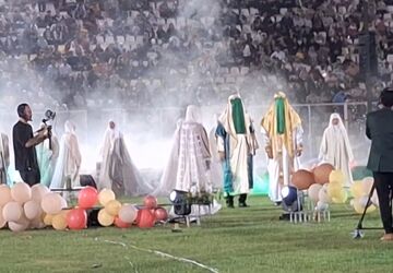 جشن بزرگ غدیر در ورزشگاه حافظیه شیراز