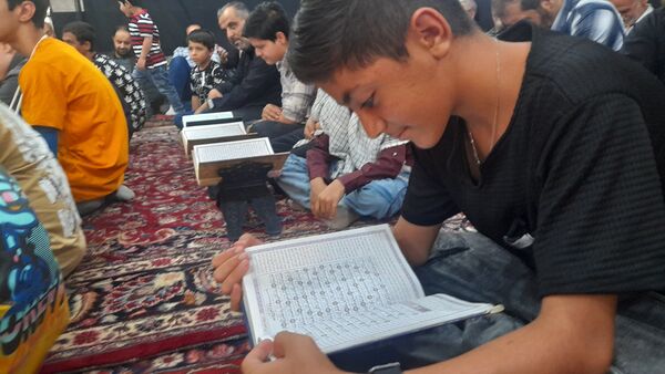 برگزاری مراسم عصری با قرآن در شهرستان تفرش