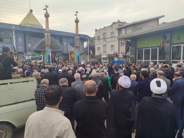 دسته عزاداری سیدالشهداء خدمت در قائمشهر