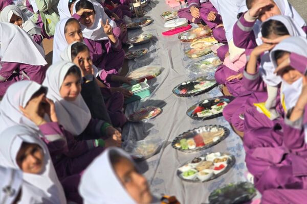 برگزاری همایش غذای سالم در دبستان بوستان 