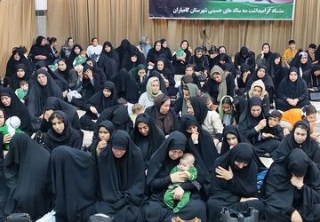 مراسم شیرخوارگان حسینی در کامیاران 