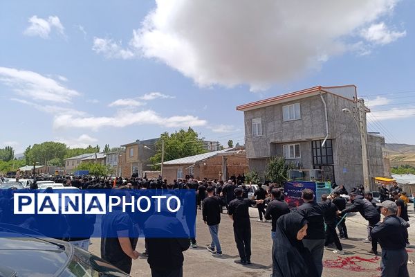 آیین عزاداری عاشورای حسینی در خوجین شهرستان خلخال