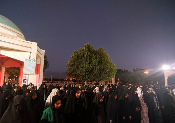  مراسم عزاداری اباعبدالله الحسین(ع) در مسجد شهدای گمنام 