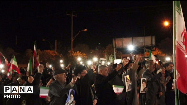 شب اربعین شهادت رهبر انقلاب اسلامی و شهدای دبستان میناب 