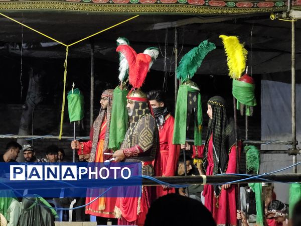 تعزیه گروه شبیه خوانی هیات محبان اهل بیت دبیرستان پروین اعتصامی شهر افوس