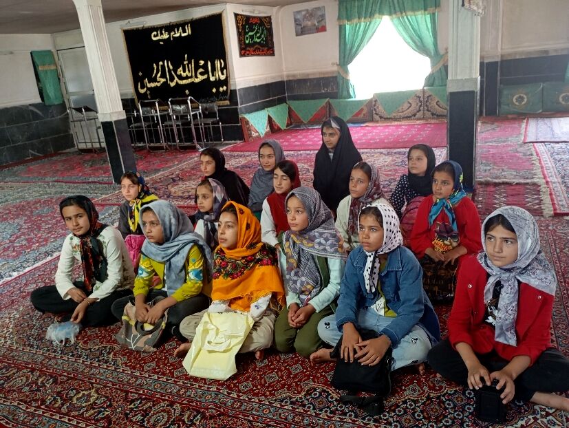برگزاری کلاس تابستانی قرآن در روستای گزکوه