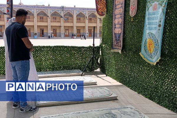 زیارت حرم شاهچراغ دربهار رمضان