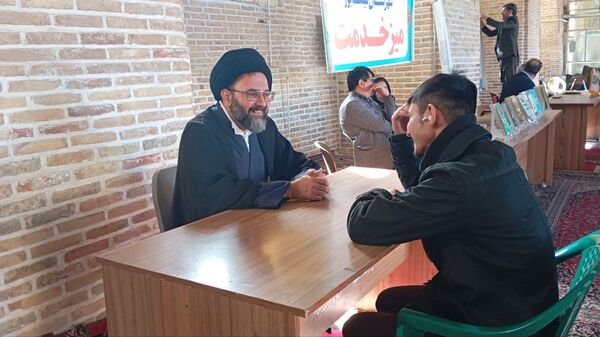  خدمت رسانی ادارات و سازمان‌های شهرستان نیشابور در میز خدمت نماز جمعه