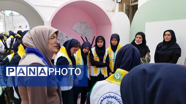 اردوی آموزشی مهارتی پیشتازان دختر آموزش و پرورش ناحیه ۳