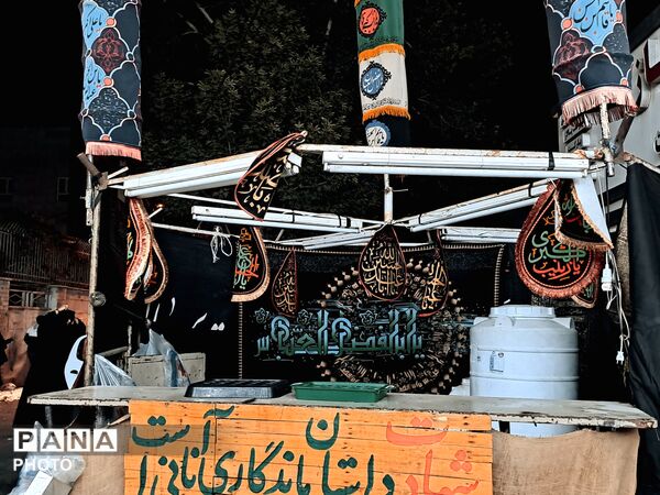 شب‌های نورانی سوگ و همدلی مردمان؛ در گلزار شهدای عباس آباد شهریار