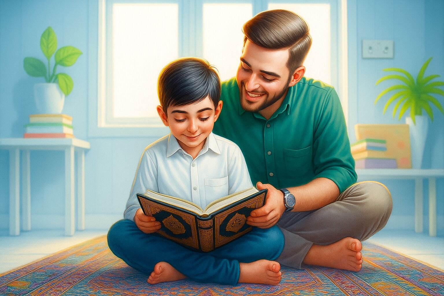 از مهربانی تا بردباری؛ شاخصه‌های پدر قرآنی