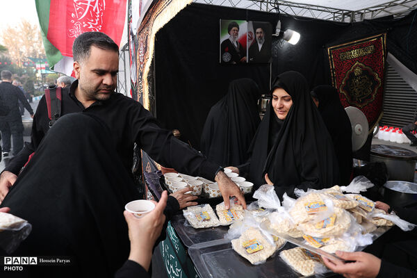 پیاده‌روی جاماندگان اربعین در تهران - 2