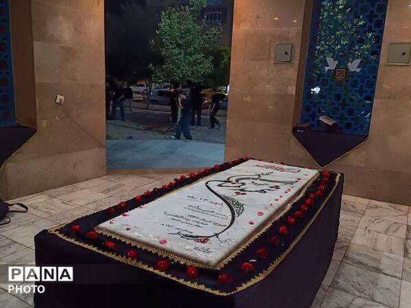 مراسم عزاداری امام هشتم توسط هیئت نوجوانان پسر ام‌البنین (ع) 