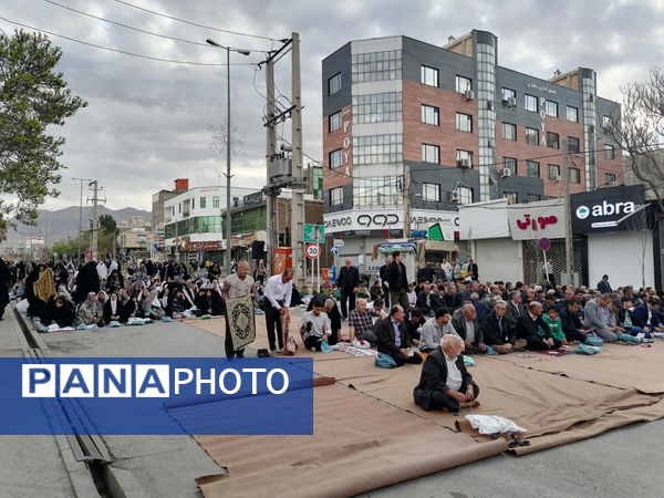  نماز عید فطر در شهرستان آبیک