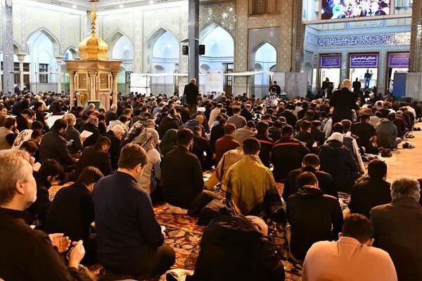 مراسم احیای شب بیست و سوم ماه رمضان در آستان مقدس حضرت عبدالعظیم الحسنی(ع) شهرری