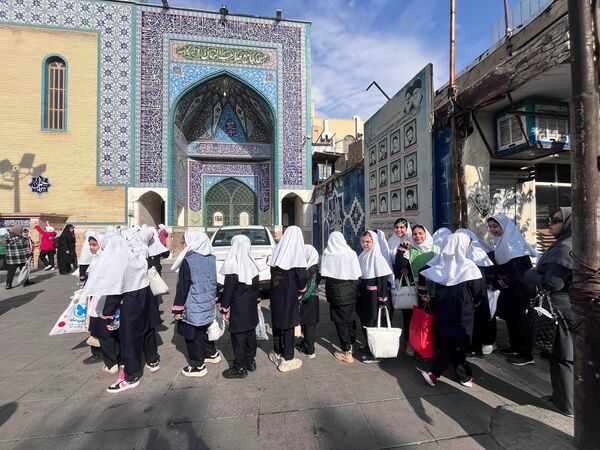 استقبال دانش‌آموزان مدرسه هدی یک از «طرح شمیم»