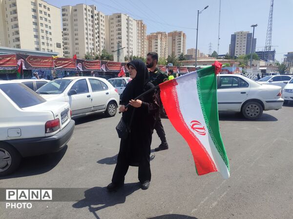 مدارس اسکان و موکب های پذیرایی در پردیس