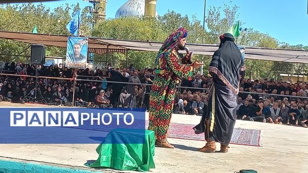 مراسم تعزیه‌خوانی شهادت امام رضا(ع) شهرستان میان جلگه نیشابور 