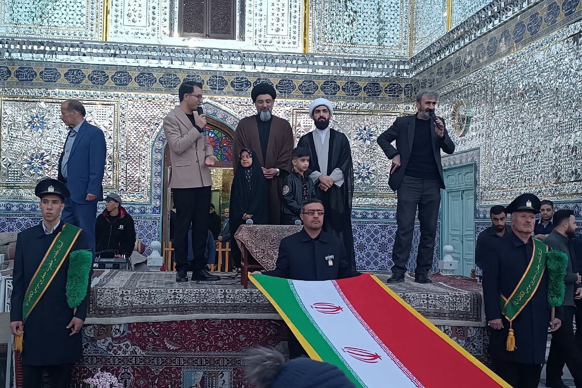 طنین اقتدار در لحظه تحویل سال نو بر فراز گنبد فیروزه ای؛ هفت سین مقاومت در پیشوا