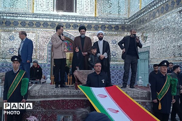 طنین اقتدار در لحظه تحویل سال نو بر فراز گنبد فیروزه ای؛ هفت سین مقاومت در پیشوا