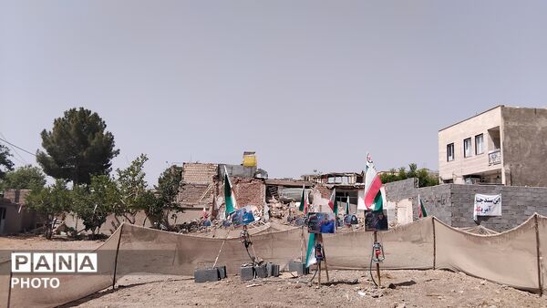  تصاویر حمله جنایتکارانه آمریکایی صهیونیستی به شهرستان محلات 