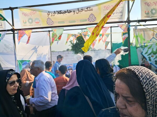 مهمانی پدرانه به‌مناسبت عید غدیر در قائمشهر