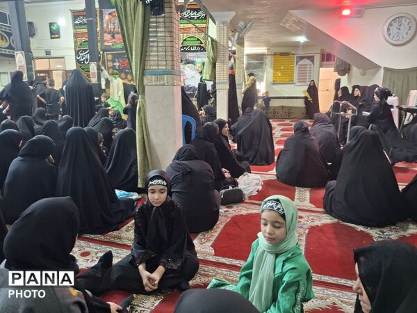 مراسم شیرخوارگان حسینی در مسجد موسی بن جعفر توس ۷۹ 
