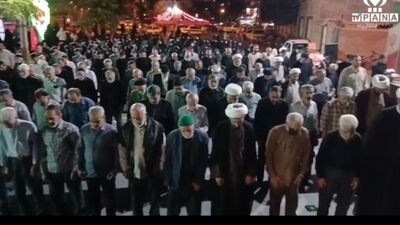 طنین استغاثه به موعود در میدان فاضل گروسی