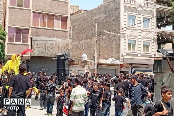 مراسم عزاداری ظهر عاشورا در شهر صباشهر
