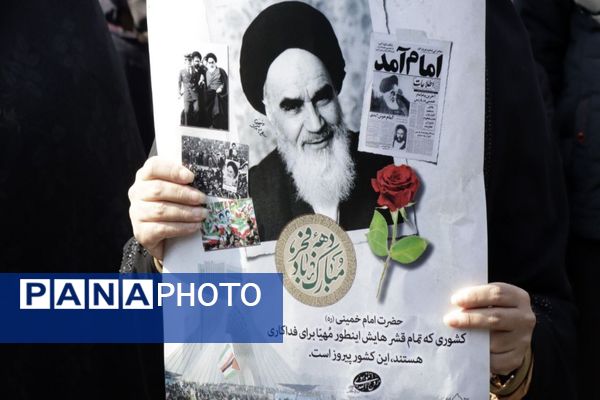 راهپیمایی ۲۲ بهمن در شهرستان پاکدشت 