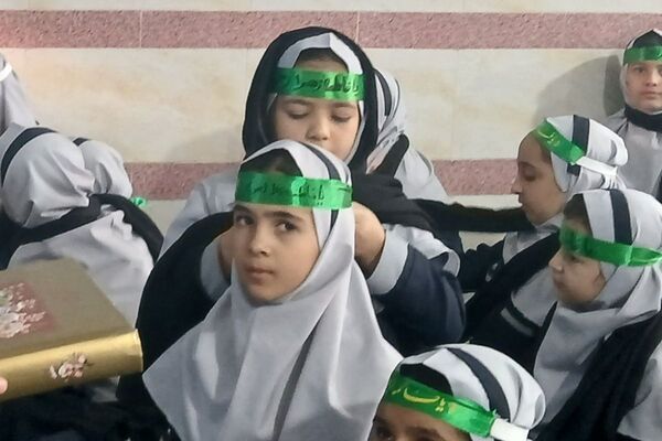  مراسم شهادت حضرت فاطمه زهرا(س) در مدارس بهارستان‌دو