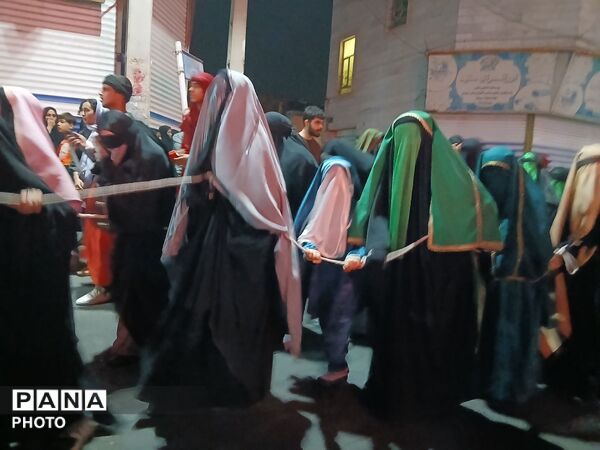 کاروان نمادین اُسرای کربلا در زیبادشت فردیس 