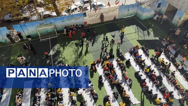 تشییع پیکر شهید گمنام در دبیرستان پویا یاسوج