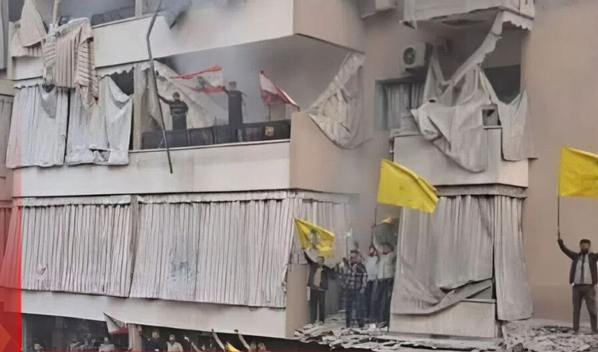 در حمله به ضاحیه بیروت ۵ نفر شهید و ۲۸ نفر زخمی شدند